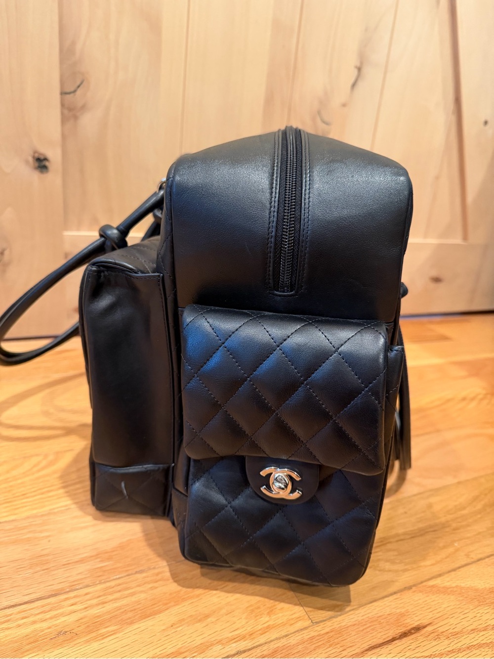 Vintage Chanel Cambon Ligne Reporter / Multipocket Reporter bag - Picture 4 of 6